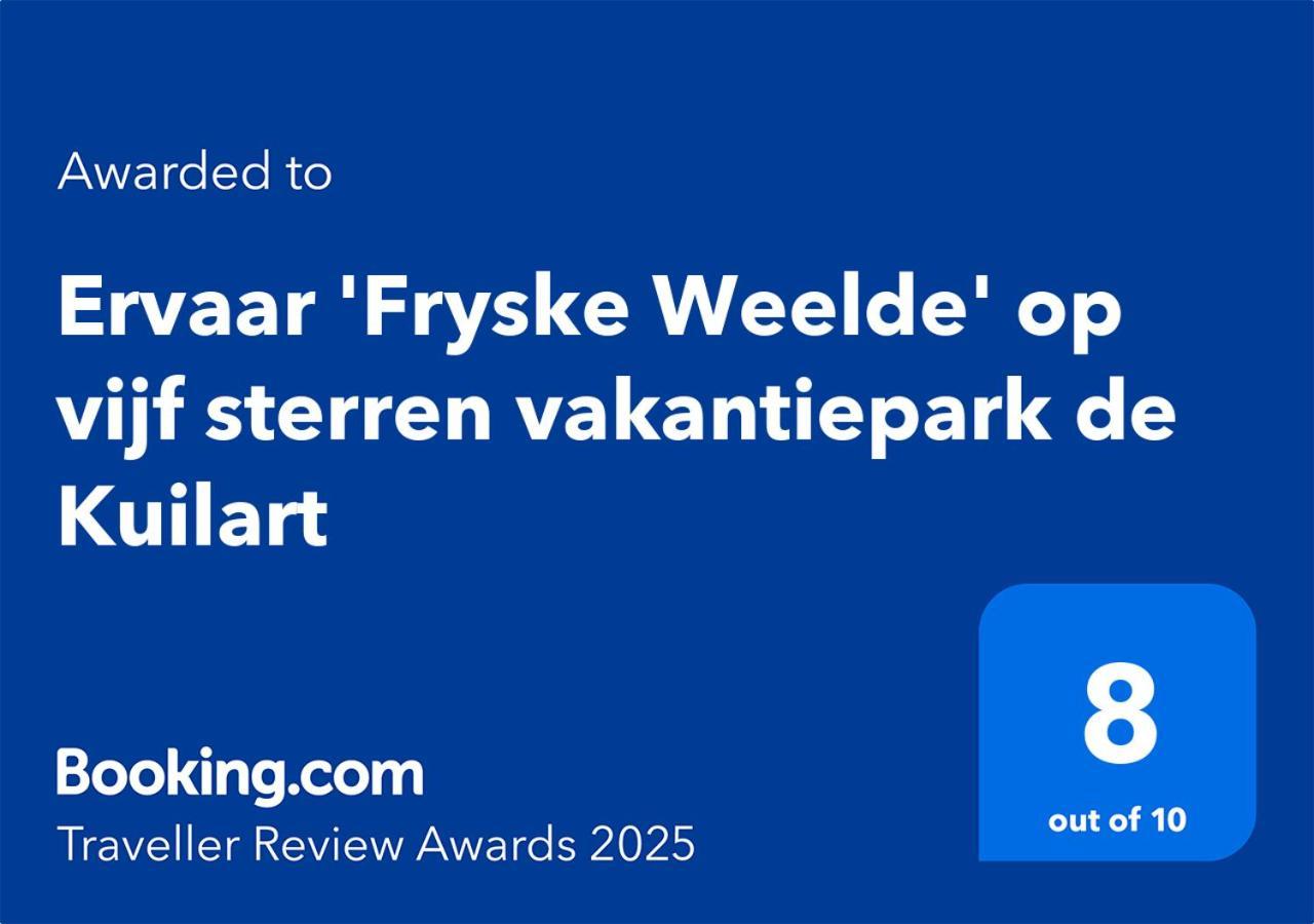 Ervaar 'Fryske Weelde' Op Vijf Sterren Vakantiepark De Kuilart Koudum Kültér fotó